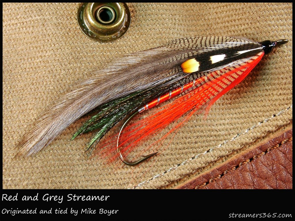 #259 Red and Grey Streamer - Mike Boyer #259 Red and Grey Streamer - Mike Boyer