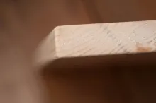 What sanding does - After some quick sanding the board was a lot nice to touch and handle.