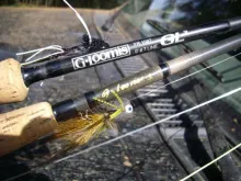 User submitted picture: Rods and flies for  winter