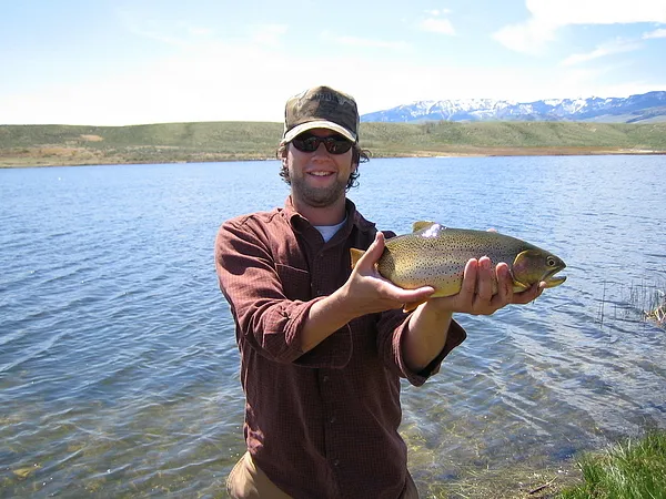 User submitted picture: A resident cutthroat at m...