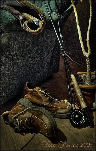 User submitted picture: the end of the flyfishing...